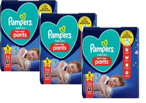 Pampers baby dry - pampers, night