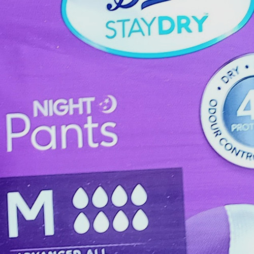 Staydry night incontinence - night,
