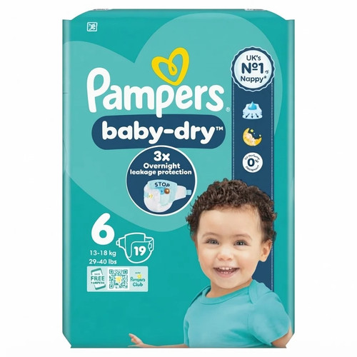 Pampers baby dry size 6 - pampers,