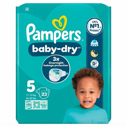 Pampers baby dry size 5 - 4x,
