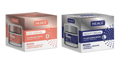 Nuage day night cream set - &,