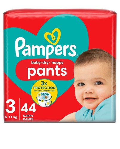 Pampers baby dry - pampers, 44