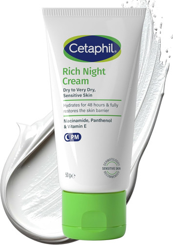 Cetaphil rich night cream - cetaphil,