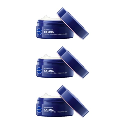 Nivea caring night - nivea, cream