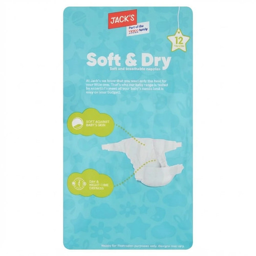 Jacks soft dry size 6 - soft,
