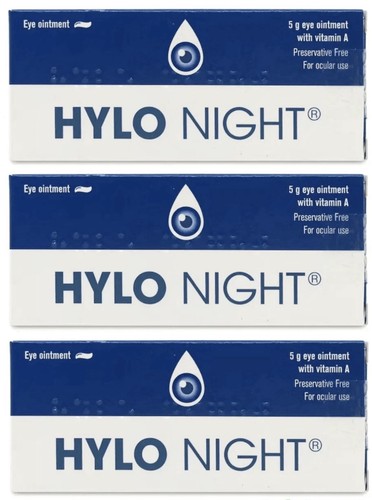 Hylo night ointment pack - -, 5g