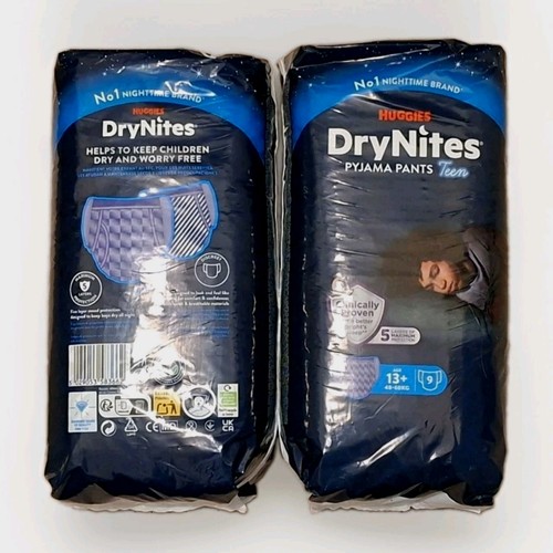 Packs huggies dry nites - packs,